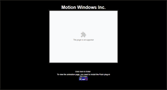 Desktop Screenshot of motionwindowsglass.com